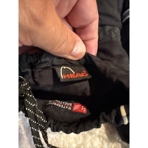 HEAD HIPORA Outlast WATERPROOF  SKI SNOWBOARD GLOVES w/ZIP POCKET Sz-small - Picture 2 of 5